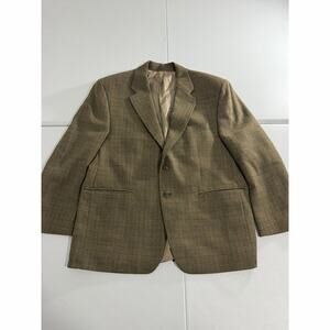 Chaps Ralph Lauren Blazer Biege 100 % Lambs Wool  Size 44S